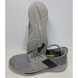 Skechers Sneakers‎ Slip Ins Shoes Sneakers Mens 9 Gray Air Cooled Memory Foam